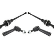100% New Inner & Outer Tie Rods for Chevrolet Express 3500 03-14 w GVW 8500 8600