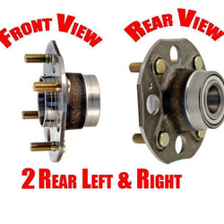 For 98 to 2002 Honda Accord Rear Drum No ABS 2 100% New Rear Hub Assembly