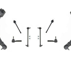 05-07 Caravan Grand Caravan Bujes de brazos de control inferiores BJ Barra estabilizadora 8 piezas