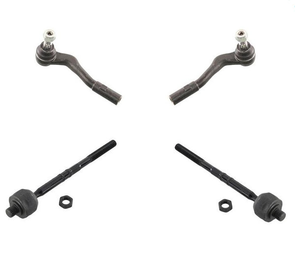 Front Inn & Out Tie Rods for Mercedes-Benz Rear Wheel Drive 01-05 C240 W203 C209