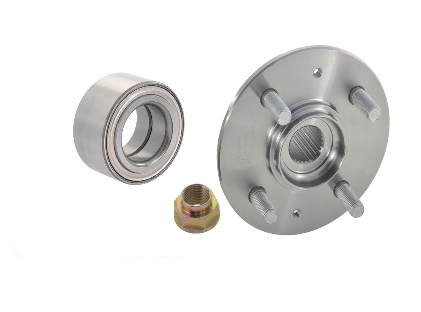Kit de cojinete y cubo de rueda delantera izquierda o derecha para Honda Civic 1.3L 1.7L 01-05