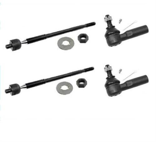 Fits 2003-2006 Toyota MATRIX All Wheel Drive Inner & Outer Tie Rod Ends 4pc