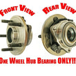 2005-2010 Dodge Dakota 4 Wheel ABS (1) Front Wheel and Bearing Hub Assembly