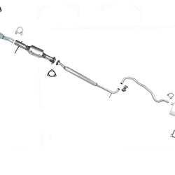 For Saturn Sedan Coupe Wagon Muffler FED EMI Exhaust Sys Front Pipe Converter