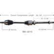 Front Passengers Axle Automatic Transmission Mini Cooper 1.6L SOHC 2002-2010