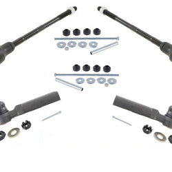 New Inner Outer Tie Rods Sway Bar Links for Chevrolet Tahoe 00-06 4 Wheel Drive
