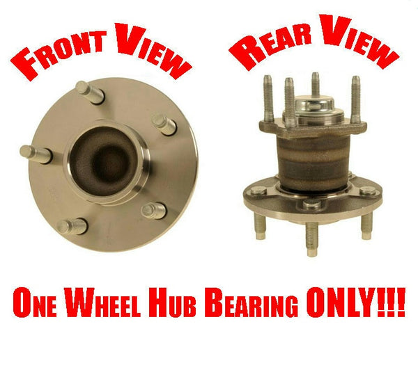 For 04-07 Chevrolet Malibu 5 Stud Without ABS Brakes (1) Rr Hub Wheel Bearing