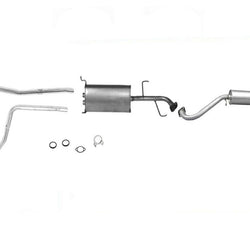 100% New Exhaust System with Pasenger Side Flex Pipe for Nissan Pathfinder 2001