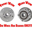 Fits Volvo C70 1999-2004 Front Left or Right Wheel Hub Bearing Assembly