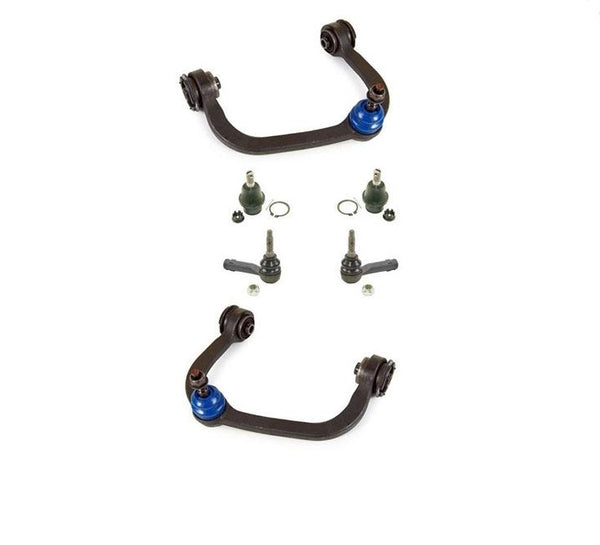 For Ford F150 04-08 Mark LT 06-08 Upper Control Arms Lower Ball Joint & Tie Rods