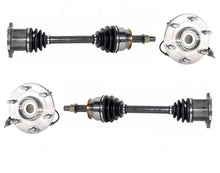 Front Left & RIght CV Axles & Wheel Hub Assembly For 2005-2007 Nissan Armada