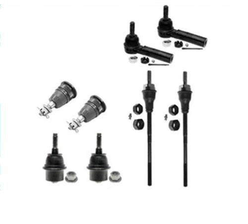 03-14 Express Savana Van G2500 8500 8600 GVW G3500 Ball Joints and Tie Rods 8Pc