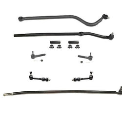 for 98-99 Dodge Ram 1500 Pick Up Drag Link Tie Rods Track Bar Sway Bar Links 9Pc