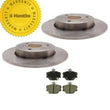 05-2014 Smart Car Smart Fortwo (2) Rotores de freno delantero y pastillas de freno