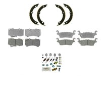 for 2006 2008 2010 Hummer H3 F&R Ceramic Disc Pads Parking Brake Shoes & Springs