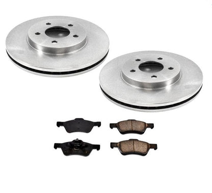 05 To Pro Date 06/29/10 ESCAPE W R Disc Front Disc Brake Rotors and Brake Pads