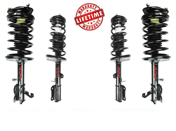 GEO Prizm Delantero y Trasero (4) Soporte y Soporte de Resorte Rápido