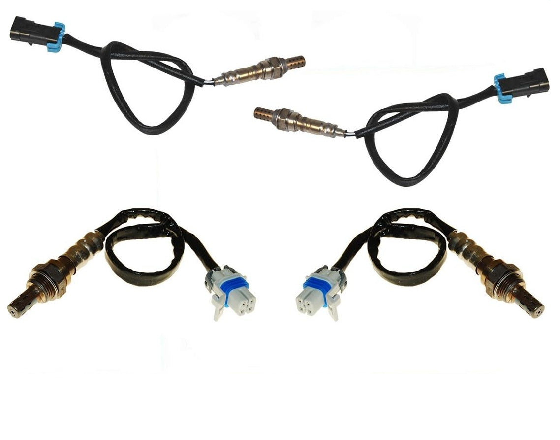 05-07 Corvette 6.0L 06-07 Corvette 7.0L Front & Rear O2 Oxygen Sensor (4)
