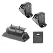Engine Motor Mounts Trans Mounts for Jeep Cherokee 4.0L 1987 1990 1995 1996 1999