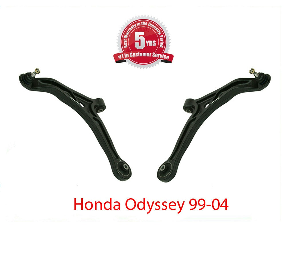 99-04 For Honda Odyssey Left  Right Lower Control Arms with Ball Joint Assembly