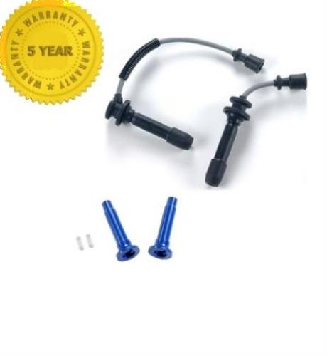SEPHIA 98-01 SPECTRA 00-04 Set of Ignition Wires and Coil Conector Plug Boots