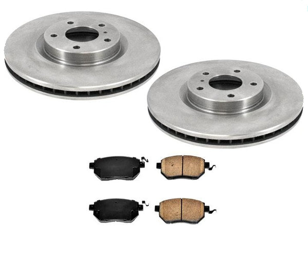Front Brake Rotors & Ceramic Brake Pads for Nissan Murano 2009-2012