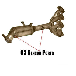2004-2005 Mercedes C230 1.8L Supercharged Manifold Catalytic Converter
