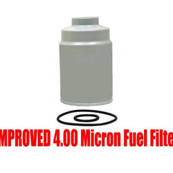 IMPROVED 4.00 Micron Fuel Filter for Chevrolet Silverado 6.6L Turbo Diesel 10-16