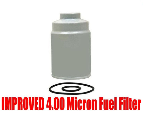 IMPROVED 4.00 Micron Fuel Filter for Chevrolet Silverado 6.6L Turbo Diesel 10-16