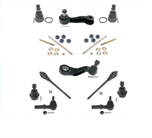 01-07 Silverado Sierra HD Ball Joints Tie Rods Link Idler 3Groove Pitman Arm