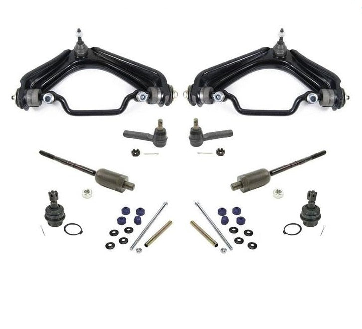 Front Upper Control Arms Tie Rods & Ball Joints For Ford Explorer 4.0L V6 02-03