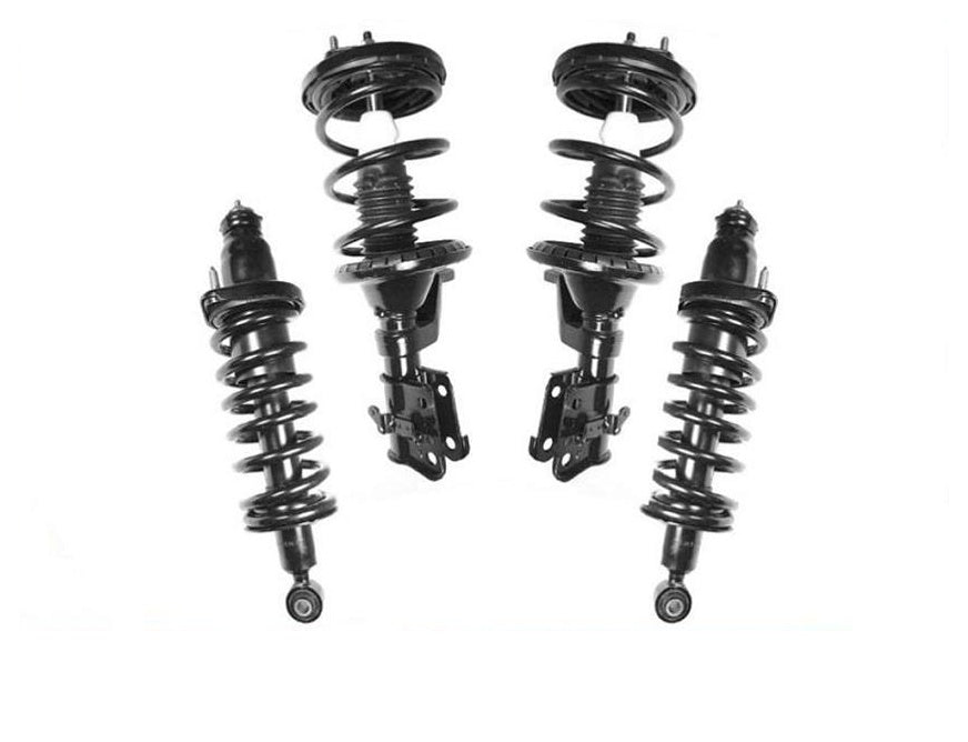 01-02 Civic Front & Rear Quick Coil Spring Strut Mount Assembly Set Easy Install