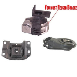 for 2004-2009 Mazda 3 2.0L Front Right Engine Motor and Transmission Mount 3pc
