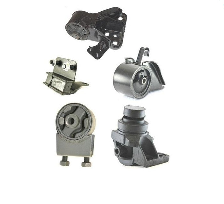 Kit de soportes de motor y transmisión de 5 piezas 93-97 Mazda MX6 con transmisión manual