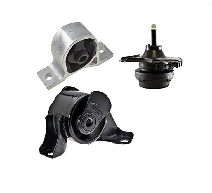 Engine Mount 3pc Kit for Honda Civic 1.7L DX EX LX w Automatc Transmission 01-05