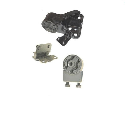 1998-2001 Mazda 626 2.5LA/T Kit de soportes de motor y transmisión de 3 piezas