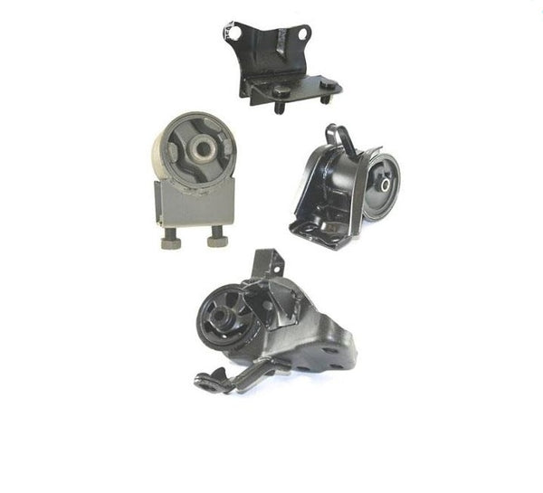 93-97 Mazda MX6 2.5L Manual Trans Engine and Manual Transmission Mounts 4pc Kit