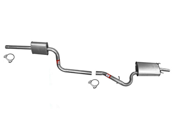 5 YEAR WAR Sebring Converttible 2.4L 2.7L Mid & Rear Muffler Exhaust Pipe System