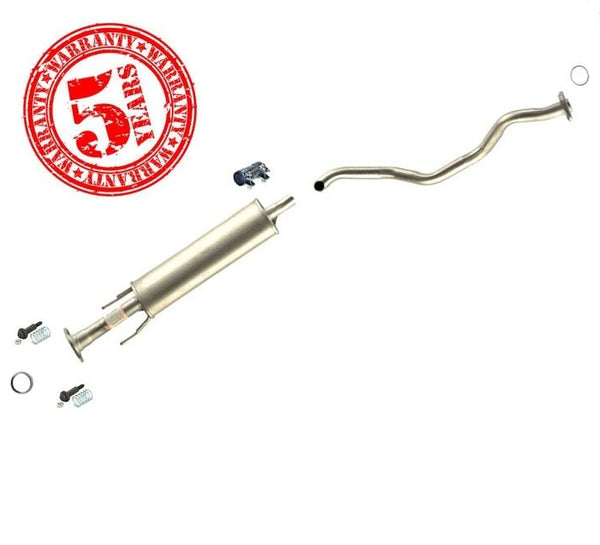 Middle Muffler & Pipe with Gaskets New Fits Nissan Versa Sedan & Hatchback 07-11