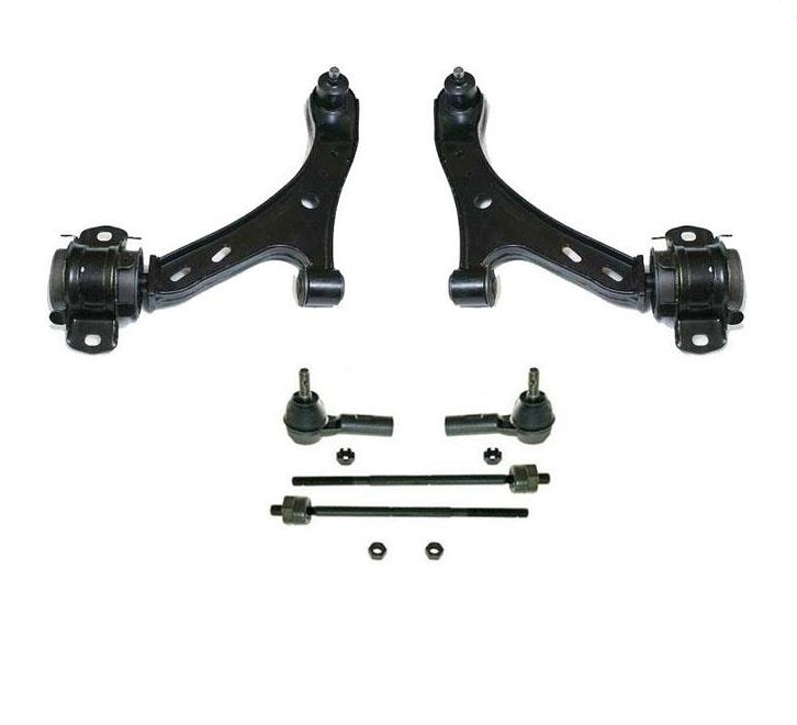 05 to Production Date 08/02/09 Mustang Low Control Arms BJ Tie Rod Ends 6Pc Kit