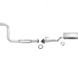 Fits 95-98 Acura TL 2.5L Muffler Exhaust System Tail Pipe System