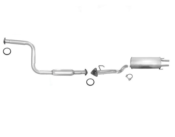 Fits 95-98 Acura TL 2.5L Muffler Exhaust System Tail Pipe System