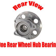 ONE REAR 100% New Wheel Hub Bearing for Toyota Rav4 All Wheel Drive 2001-2005