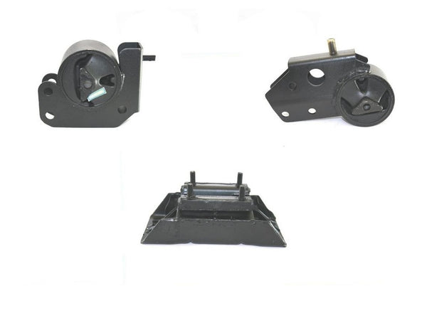 For Dodge Dakota 2004 3.7L 4WD Engine & Transmission Mount 3pc Kit