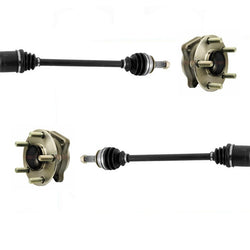 New CV Axle Shafts Hub Bearings Ball Joints 6pc fits for 05-09 Subaru Outback