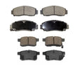 100% New Dash-4 Front and Rear Ceramic Brake Pads for Acura TSX 2011-2014