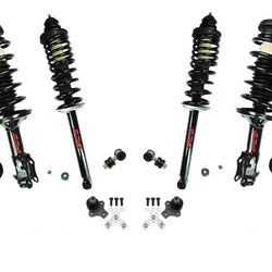 4 Strut Shock & Coil Spring Struts 93-98 Jetta 1.8L 2.0L Sway Bar Ball Joints 8P