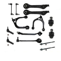 14pc Control Arms Inn Out Tie Rod Ball 05-10 Chrys 300 Rear Wheel Drive No 6.1L