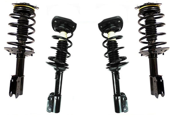 00-07 Impala Without Sway Bar Link At At Strut Coil Spring Strut and Mounts 4Pc