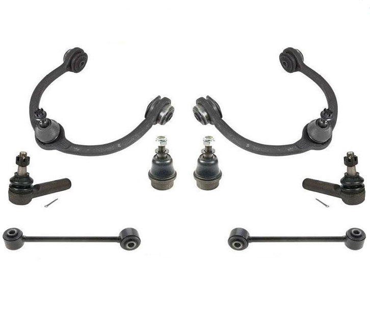 05-2010 Jeep Grand Cherokee Upp Control Arms Tie Rods Sway Bar Links Ball Joints